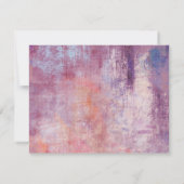 Punk Graffiti Rock und Roll Wedding Save The Date (Rückseite)