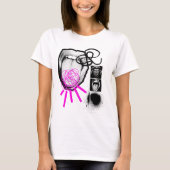Punk Grunge Herz Collage T-Shirt (Vorderseite)