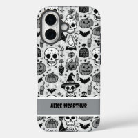 Punk Halloween Trick oder Treat Individuelle Name