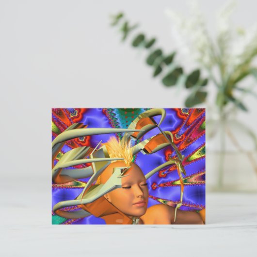 Punk Heaven Postkarte (Stehend Vorderseite)