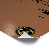 Punk Hipster G-Skulls Schlangenkopf Poster (Ecke)