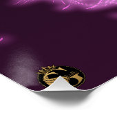 Punk-Hipster-Todeskopf G-Skulls-Schädel Poster (Ecke)