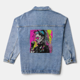 Punk Icon Denim Jacket Jeansjacke