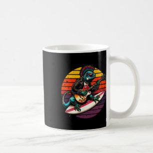 Punk Iguana Rock'n Roll Goth Eidechse Gitarre, Som Kaffeetasse