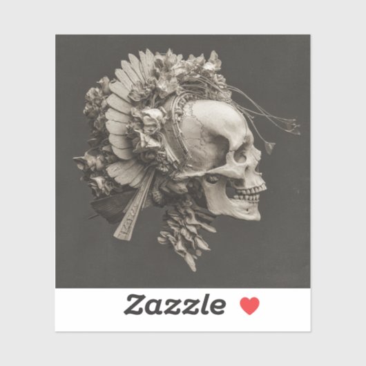 Punk in Practice — Gothic Fine Art Aufkleber (Blatt)