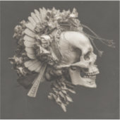 Punk in Practice — Gothic Fine Art Aufkleber (Vorderseite)