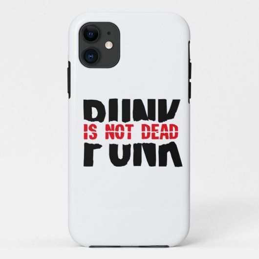 Punk is not dead Case-Mate iPhone hülle (Rückseite)