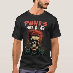 Punk ist keine tote Skull Punk Rock Musik - Alte P T-Shirt