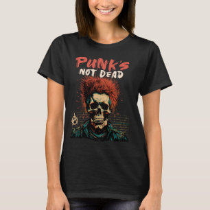 Punk ist keine tote Skull Punk Rock Musik - Alte P T-Shirt