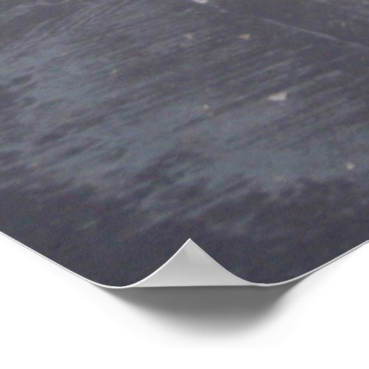 Punk ist nicht rock - Graffiti Poster (Ecke)