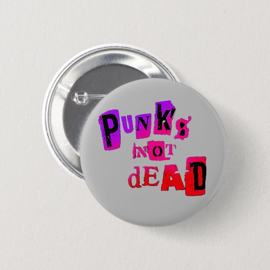 Punk ist nicht tot! button (Vorne & Hinten)