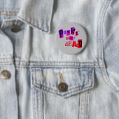 Punk ist nicht tot! button (Beispiel)