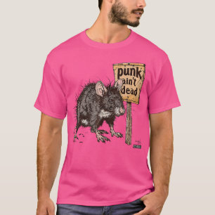 Punk ist nicht tot Punx Hardcore Punk Art Rat T-Shirt