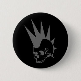 Punk-Jawless-Schädel Button