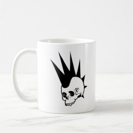 Punk-Jawless-Schädel Kaffeetasse