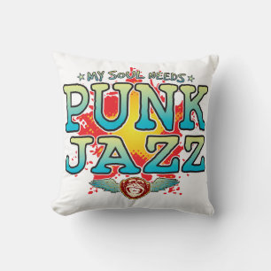 Punk Jazz Soul Cushion Kissen