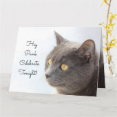 Punk Karte (Gelbe Blume)