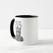 Punk Katze Tasse (Vorderseite Links)