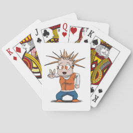Punk-Kinder Spielkarten