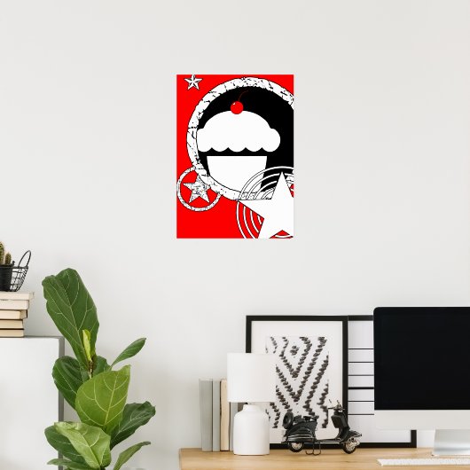 Punk-Kuchen Poster (Heimbüro)
