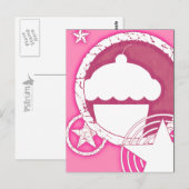 Punk-Kuchen Postkarte (Vorne/Hinten)