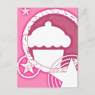 Punk-Kuchen Postkarte