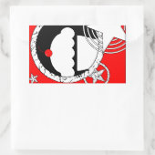 Punk-Kuchen Rechteckiger Aufkleber (Tasche)