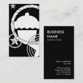 Punk-Kuchen Visitenkarte (Vorne/Hinten)