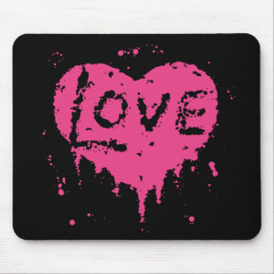 Punk-Liebe   VALENTINSTAG Mousepad