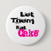 Punk ließ sie Kuchen-Button essen Button (Vorderseite)
