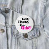 Punk ließ sie Kuchen-Button essen Button (Beispiel)