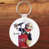 Punk-Marionette mit TNT-Zünder Schlüsselanhänger (Vorderseite)