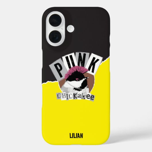 Punk Meise Case-Mate iPhone-Hülle iPhone Hülle (Rückseite)