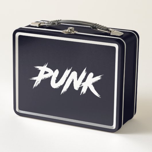 PUNK METALL BROTDOSE (Vorderseite)