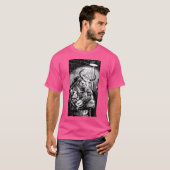 Punk Minotaur Mythology Rebel Street Art T-Shirt (Vorne ganz)