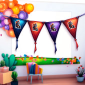 Punk mit einem Stamm 12-Aufkleber Aufkleber