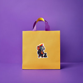 Punk mit Trunk-Vinyl-Aufkleber Aufkleber