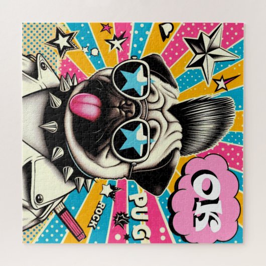 PUNK-MOPS 13 PUZZLE (Horizontal)