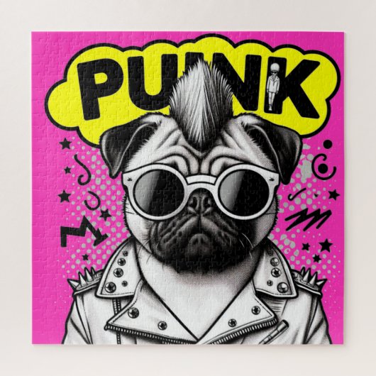 PUNK-MOPS 4 PUZZLE (Vertikal)