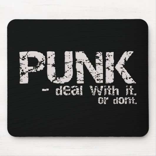PUNK mousepad (Vorne)