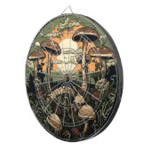 Punk Mushroom Forest Dartscheibe (Vorderseite rechts)