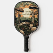 Punk Mushroom Forest Pickleball Schläger (Rückseite)