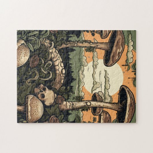 Punk Mushroom Forest Puzzle (Horizontal)
