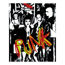 Punk-Musik-Modebild