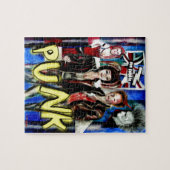 Punk-Musik-Modebild Puzzle (Horizontal)