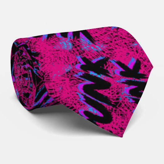 Punk Neck Tie Krawatte (Gerollt)