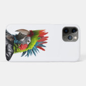Punk Parrot Case-Mate iPhone Hülle (Rückseite (Horizontal))