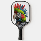 Punk Parrot Pickleball Schläger (Rückseite)