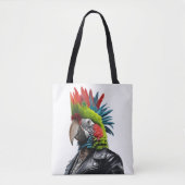 Punk Parrot Tasche (Vorderseite)