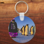 Punk Penguin Schlüsselanhänger (Vorderseite)